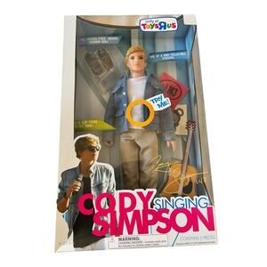 2011 Cody Simpson Access Pass Singing Fashion Doll, NIB– Toys “R” Us Exclusive